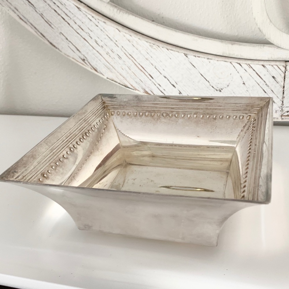 Vera Wang Wedgewood Silver Plated Bowl